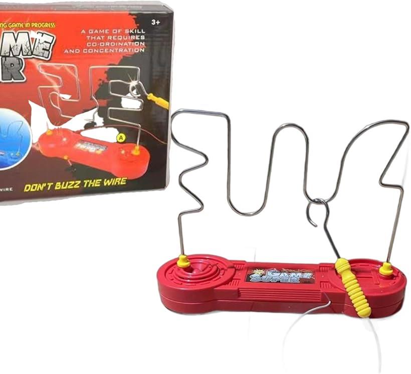 ビリビリグッズ イライラ棒 電気ビリビリ ゲーム パーティー 面白い 玩具 電流 ギフト