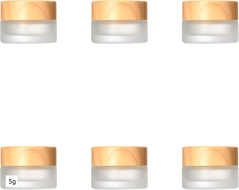 【楽天ランキング1位入賞】ガラス瓶 遮光瓶 6個セット 1 10g 20g 30g 5g