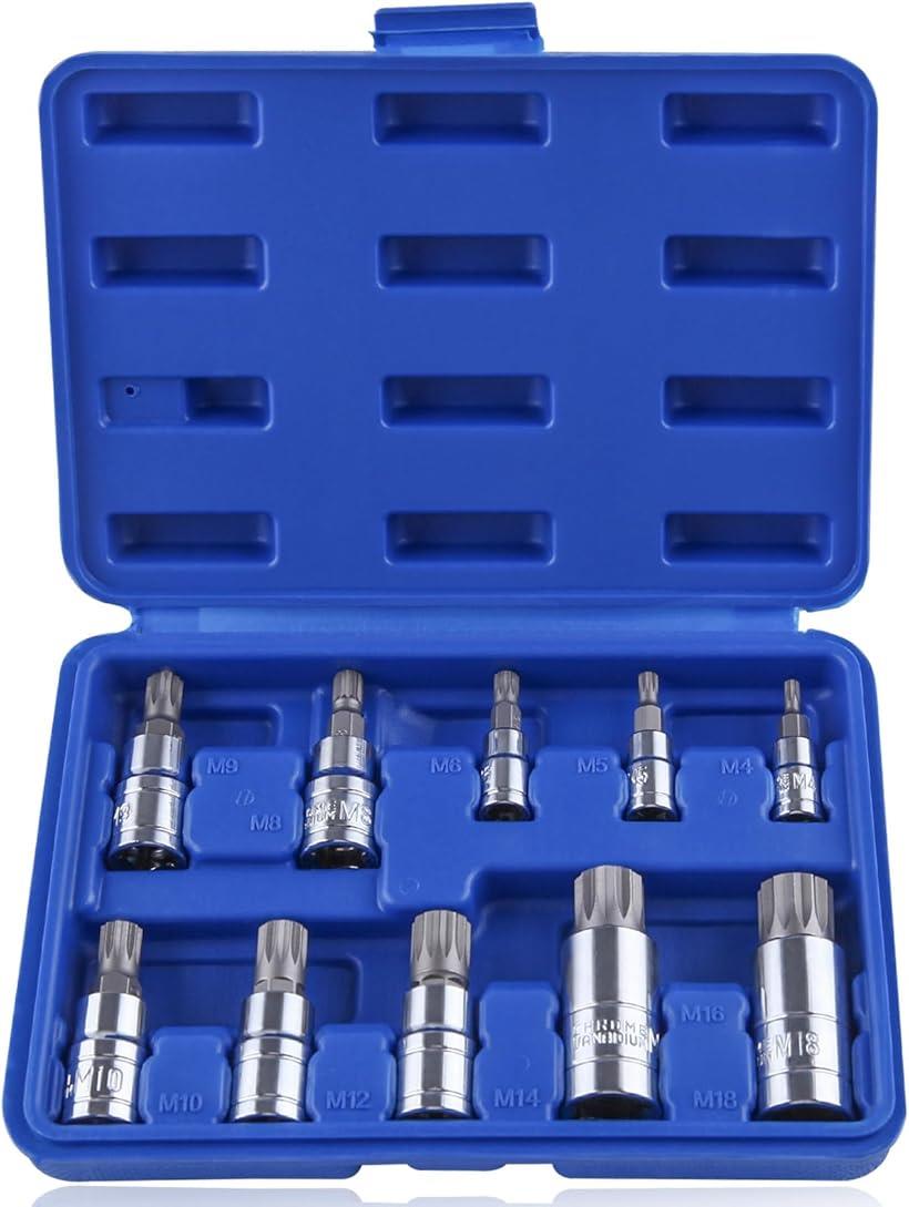 10�����å� �ȥ�ץ륹�������ӥåȥ����åȥ��å� �����ġ��륭�å� 1/4����� 3/8����� 1/2����� �ɥ饤�� 4mm 5mm 6mm 8mm 9mm...