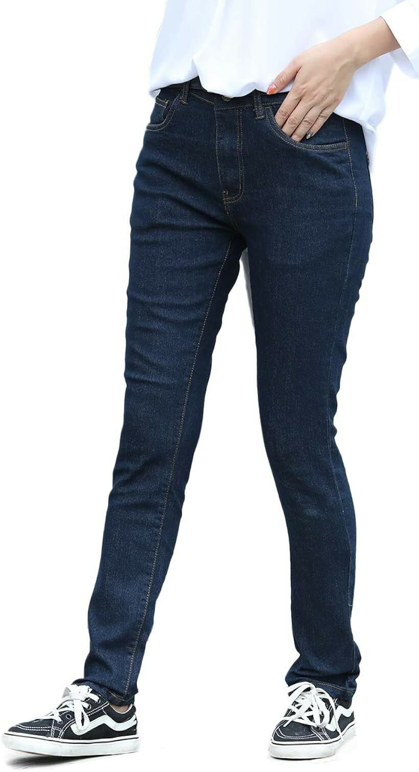 Rakuten - キャプテン・ケイ デニム スキニー パンツ ストレッチ フロントジッパー デニムパンツ レディース 4L (インディゴブルー, 4L)