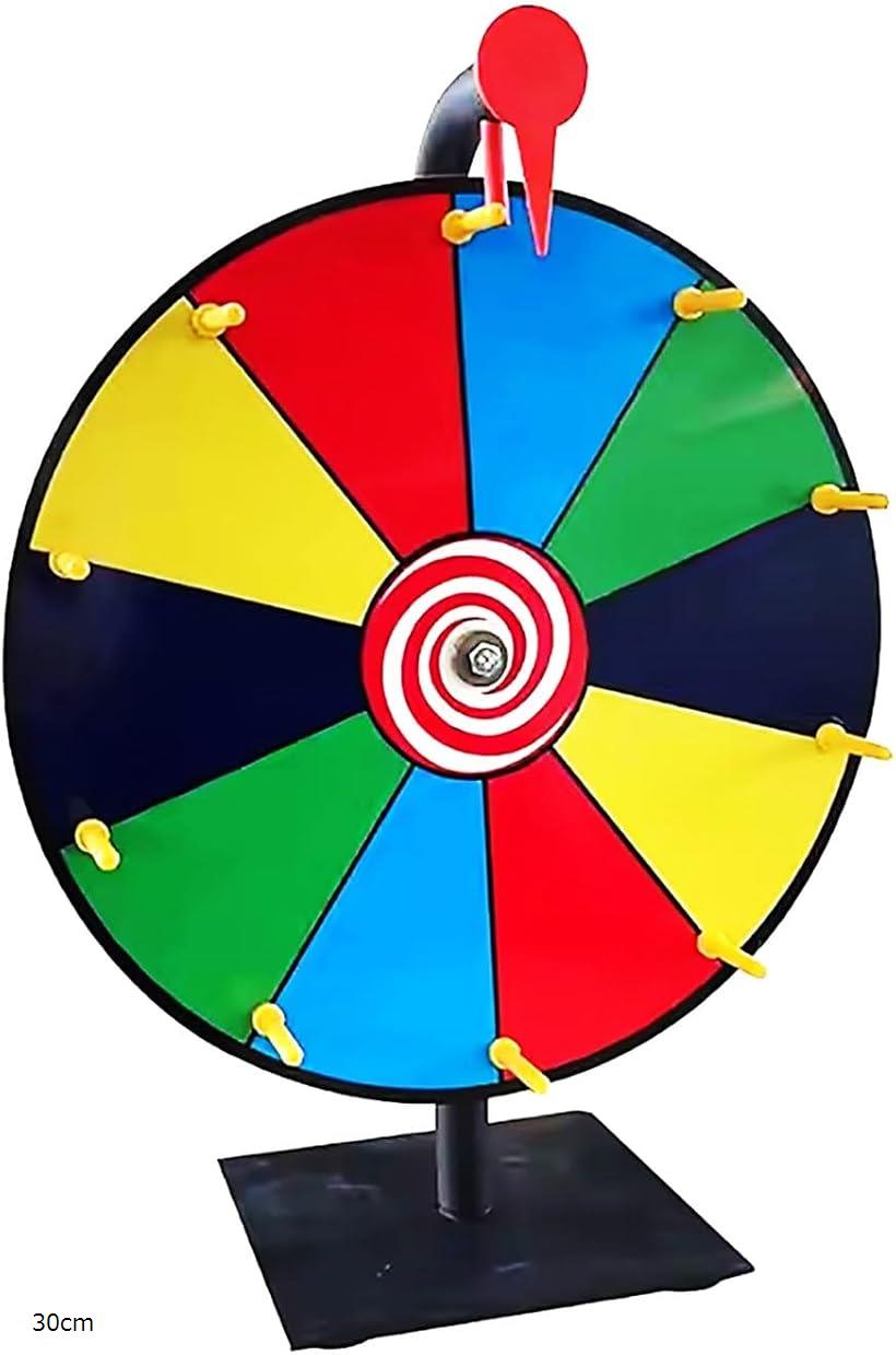 ルーレット 卓上 ルーレットホイール 床置き 抽選 展示会 回転 忘年会 新年会 祭り イベント ライブ カジノ 30cm