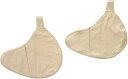 乳癌パッド シリコンパッド ホック付き 専用カバー 2枚セット 人工乳...(4)