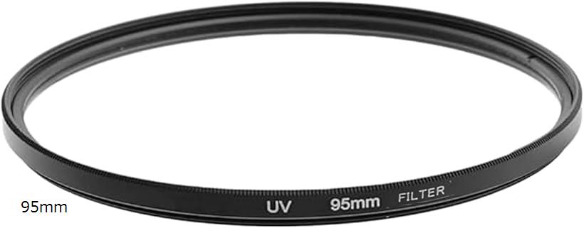 互換品 カメラ レンズ カバー UVフィルター 汎用 一眼レフ プロテクター 傷防止 UVカット 紫外線カット 95mm