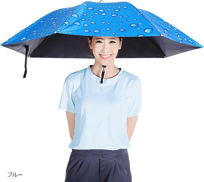 【楽天ランキング1位入賞】両手が使える 日傘 スポーツ 観戦 釣り傘 パラソル 笠 かぶる傘 傘帽子 菅笠..