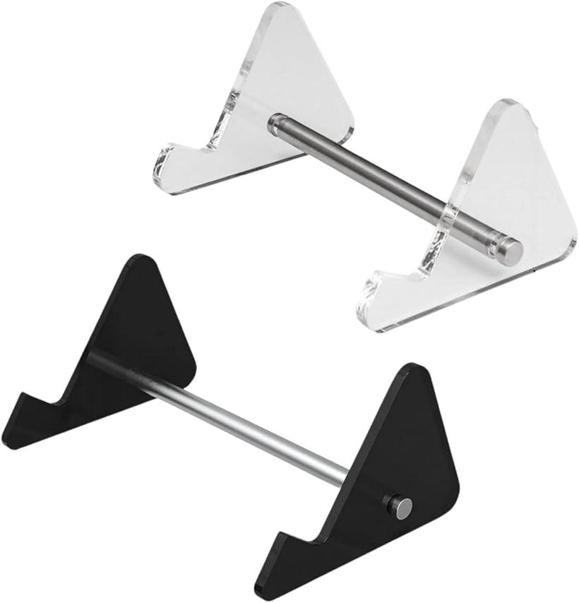 キーボード 収納 縦置き キーボードスタンド pc ディスプレイ ラック ホルダー 2色セット