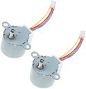 互換品 ステッピングモーター 24BYJ48 電圧 DC 12V 減速 1/64 2個入