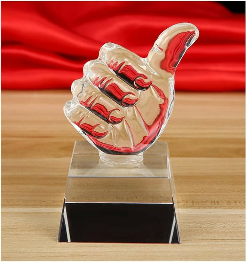 いいね トロフィー スポーツ大会 ミニトロフィー 表彰 お祝い おもしろ 景品 ユーモアアイテム 優勝カップ 小さい