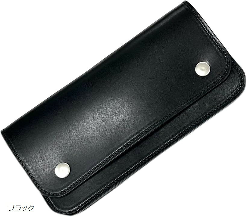 樂天商城 - 栃木レザー トラッカーウォレット 長財布 小銭入れ付 WT25-803 ブラウン ダークブラウン ブラック