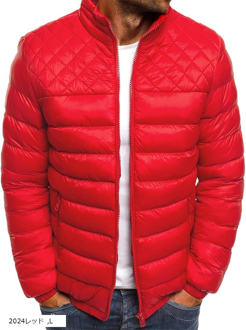 アマツ 中綿ジャケット メンズ 軽量 コンパクト アウトドア 2024ブラック 2XL 2024ネイビー M XL 2024レッド L