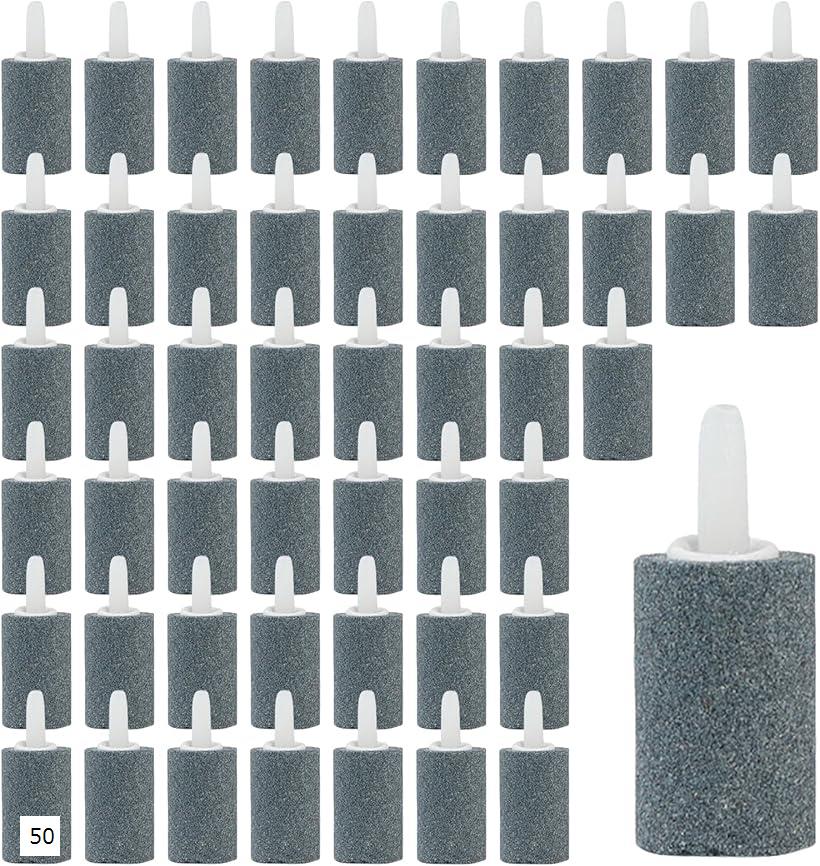 エア ストーン 水槽 細かい泡 円筒 円柱 気泡 ディフューザー メダカ 金魚 シュリンプ 酸素 エアレーシ..