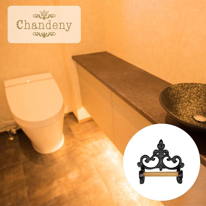 トイレットペーパー ホルダー レトロ 鋳鉄 インテリア 洋風 おしゃれ ペーパーホルダー 取り付けネジ アンカー 付き