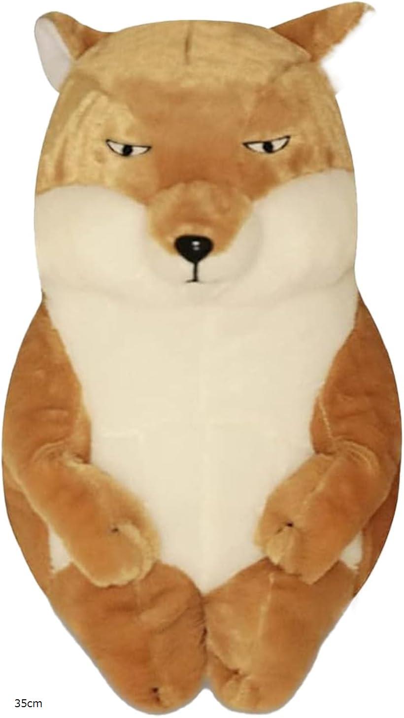 きつね ぬいぐるみ グッズ 抱き枕 添い寝 かわいい 動物 キツネ 35cm