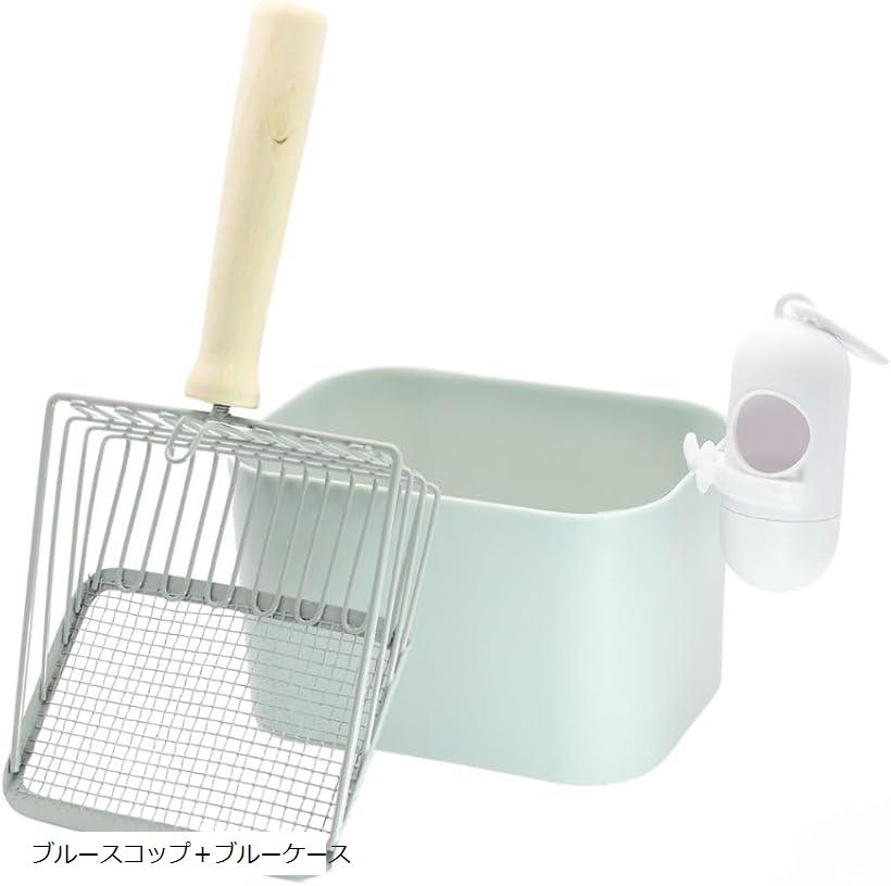 【楽天ランキング1位入賞】猫砂スコップ ステンレス製 収納 ケース トイレスコップ 金属 シャベル 砂取..