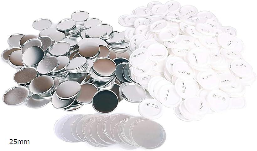 缶バッジ パーツキット 手作り 缶バッチセット 素材 オリジナルバッジ 100個 32mm 44mm 58mm 25mm