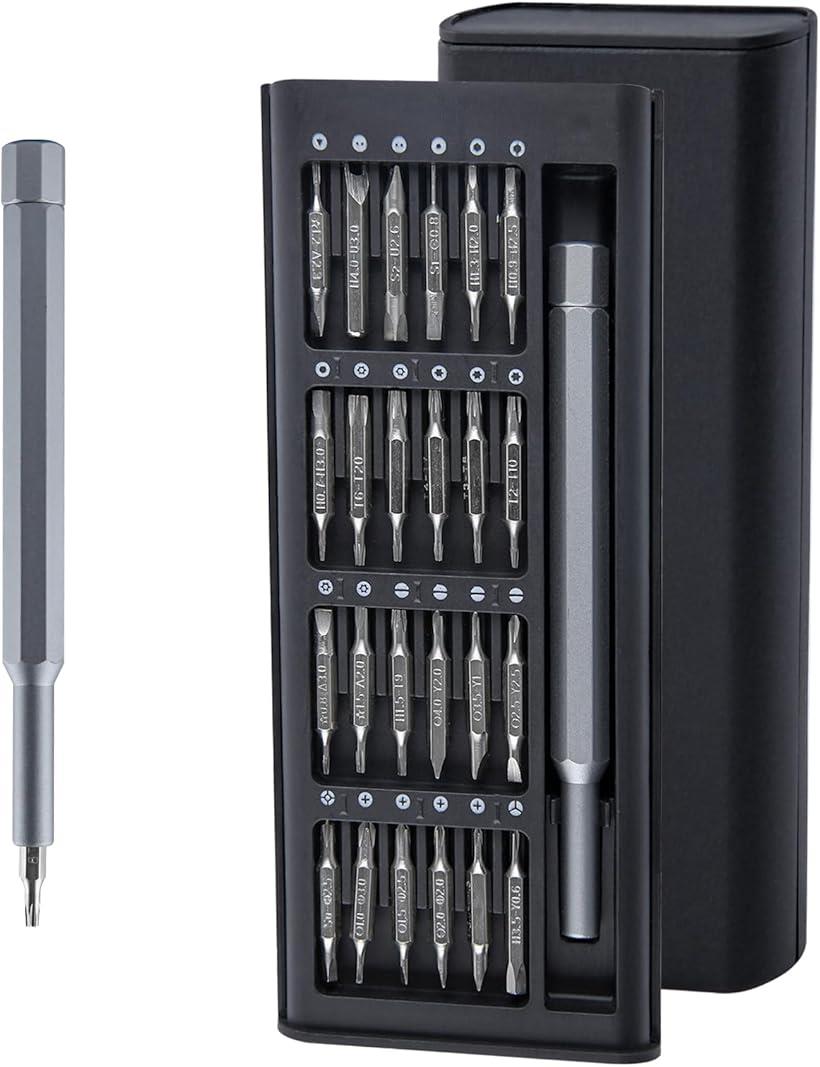 48-IN-1精密ドライバーセット 小型磁気ドライバー補修工具キット 小型マグネットドライバー補修工具キット 小さい磁気スクリュードライバー 専門の磁気小型修理用具セット