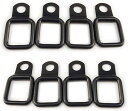 エスネット カーゴ フック タイダウン 汎用 荷室 セット キャリー 3cm 幅 対応 ワイヤー Dリング ベルト トラック荷台