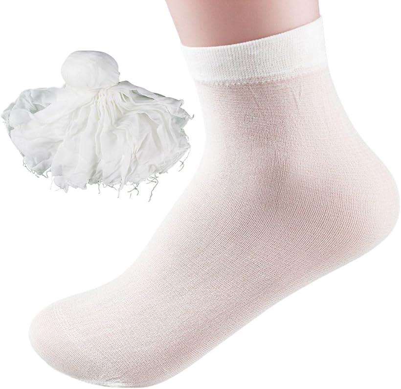 使い捨て靴下 訪問介護用 検査や入院用 靴屋試着用 足けが用
