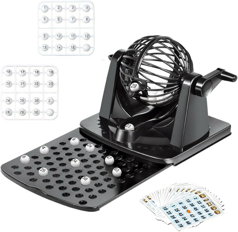 ビンゴゲーム マシン 抽選機 ガラポン ガラガラ くじ引き カード イベント パーティー セット