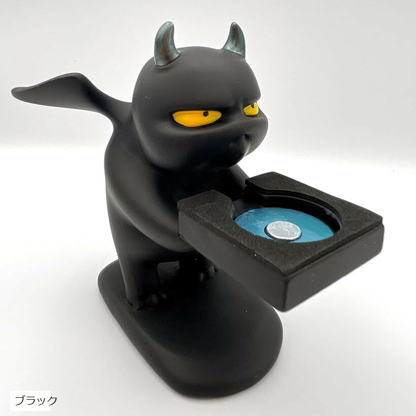 アップルウォッチ 充電スタンド 悪魔 全機種対応 可愛い 滑り止め ブラック