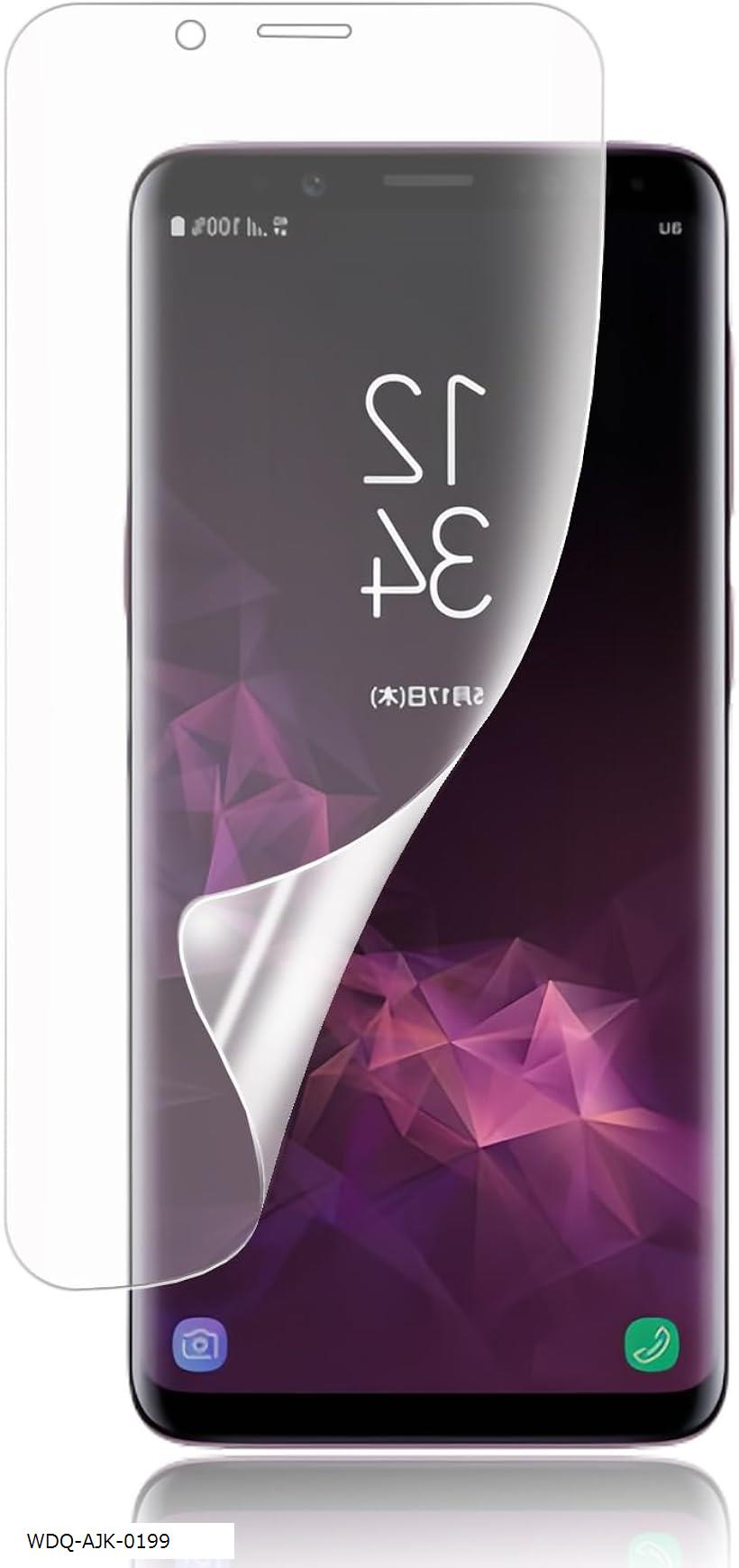 Rakuten - アンチグレア フィルムGalaxy S9 Plus 保護フィルム 軟 TPU素材 / S9+保護フィルム 貼り付け簡単/全面保護/気泡ない/指紋防止/スクラッチ防止/傷つきにくい SC-03K 対応フィルム