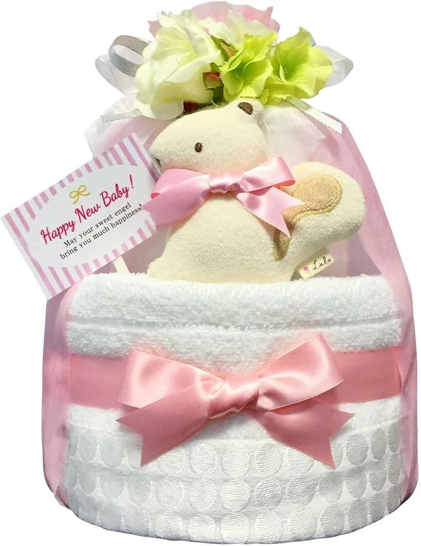 バリエーションコード : 2b985npvgh商品コード2bfojko1ic商品名おむつケーキ 女の子 今治 オーガニック 出産祝い 2段ブランドKanonBabysカラーピンクサイズ等Sサイズ(x 22)出産祝いに最適な今治タオルのおむつケーキ: 今治タオルを使ったおむつケーキは、赤ちゃんへの特別な出産祝いとして人気があります。やわらかさと吸水性に優れた今治タオルは、女の子の出産祝いにぴったりです。高品質な今治タオルとおむつのセット: 今治タオルは、その柔らかさと優れた品質で赤ちゃんの敏感な肌に安心して使用できるため、特別な出産祝いに最適です。おむつケーキにも高級感をプラスし、実用性とデザインを兼ね備えた一品です。女の子の出産祝いに人気のギフト: 今治タオルを使ったおむつケーキは、その高品質で人気を集めており、男の子も喜ぶ贈り物として選ばれています。特別な出産祝いとして、長く使える実用的なギフトです。「おむつのサイズ選び」オムツケーキの紙おむつは人気のパンパーステープタイプを使用。Sサイズは出産祝いやベビーシャワー、Mサイズは1歳の誕生日プレゼント、ハーフバースデー、100日祝い、初節句などに最適です。オムツケーキは、贈る側のセンスが光る人気の出産祝いです。実用的でかわいいオムツケーキは、赤ちゃんの誕生を祝う最高の選択です。「お祝い先へお届け」出産祝いなどで、お祝い先へお届けに喜ばれるお祝いギフトです。オムツケーキ専用のギフトボックスに包装し、祝い先へお届けしますとサプライズ間違いなし。ご注文者様とお届け先名が同じ場合は、ギフトボックスからオムツケーキを取り出し、手渡し用の紙袋に入れてお持ちいただけます。※ 他ネットショップでも併売しているため、ご注文後に在庫切れとなる場合があります。予めご了承ください。※ 品薄または希少等の理由により、参考価格よりも高い価格で販売されている場合があります。ご注文の際には必ず販売価格をご確認ください。※ 沖縄県、離島または一部地域の場合、別途送料の負担をお願いする場合があります。予めご了承ください。※ お使いのモニタにより写真の色が実際の商品の色と異なる場合や、イメージに差異が生じることがあります。予めご了承ください。※ 商品の詳細（カラー・数量・サイズ 等）については、ページ内の商品説明をご確認のうえ、ご注文ください。※ モバイル版・スマホ版ページでは、お使いの端末によっては一部の情報が表示されないことがあります。すべての記載情報をご確認するには、PC版ページをご覧ください。