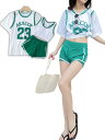 水着 レディース 3点セット 体型カバー ラッシュガード タンキニ 上下 メッシュ 着痩せ おしゃれ