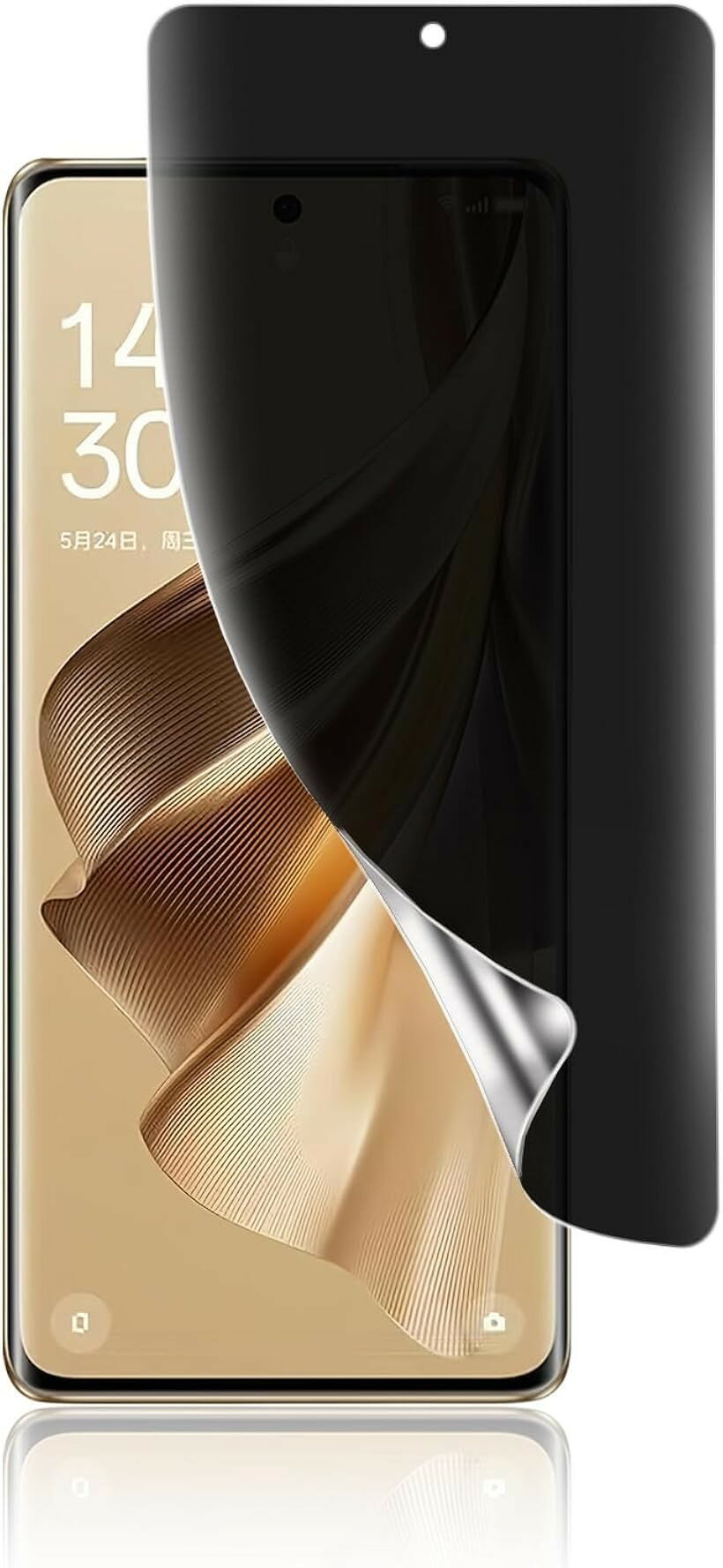 樂天商城 - 覗き見防止For OPPO Reno 10 Pro 5G フィルム キズ防止 Reno10 保護フィルム プライバシーフィルム TPU素材 3D設計 浮き防止 気泡レス 指紋防止 ケースと干渉せず 衝撃吸収 撥油性 (HCU-9CI-261)