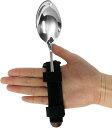自助具 ホルダー 食事補助 便利グッズ 介護用品 スプーン フォーク 箸 食器用 滑り止め 調節可能