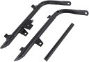 互換品ホンダ 用 ズーマー ZOOMER AF58 専用 ローダウン シートフレーム サブフレーム 25径 Φ25 分割型 サスペンション フロント リア 鉄パイプ 黒 ブラック ラッカス NPS50 社外品 カスタム パーツ