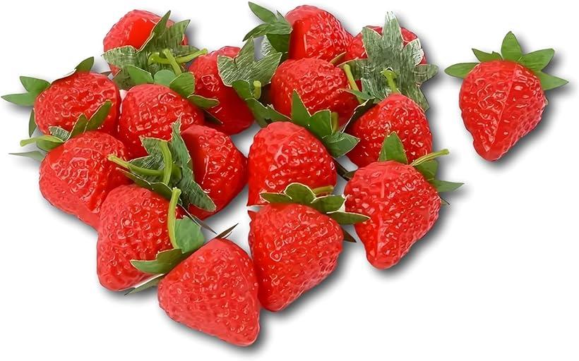 いちご模型 食品サンプル 果物模型 50個 3.5cm