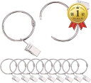 【楽天ランキング1位入賞】カーテンクリップ カーテンリング 取付簡単 スチール製 内径38mm 20個セット