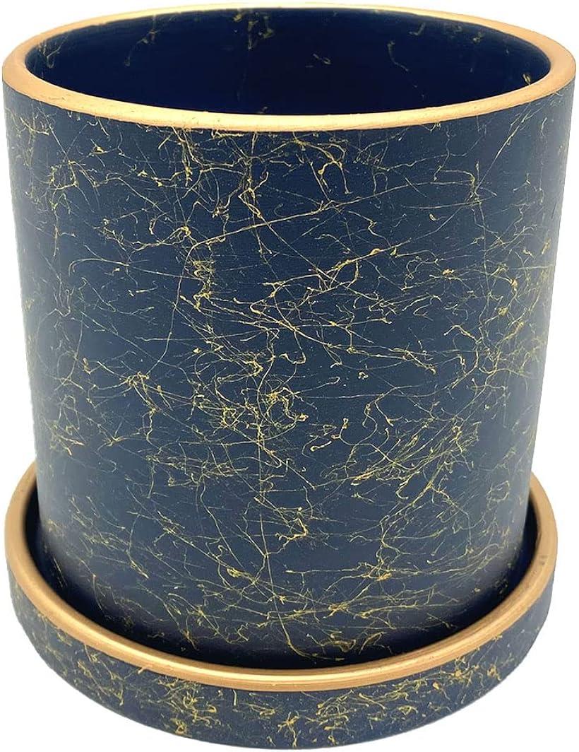 植木鉢 陶器鉢 鉢植え プランター プラントポット 4号鉢 観葉植物 多肉植物 受け皿 11cm