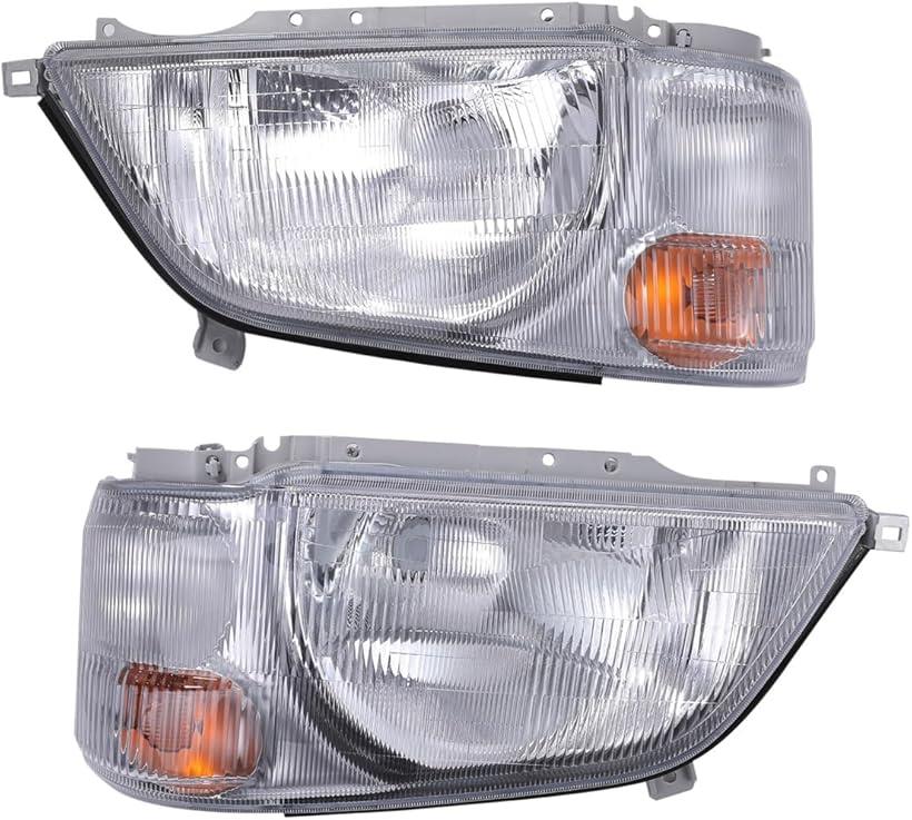 互換品トヨタ 用 ヘッドライト 左右セット HINO 日野 デュトロ ダイナ トヨエース 後期 純正タイプ カスタムパーツ 社外品 トラック