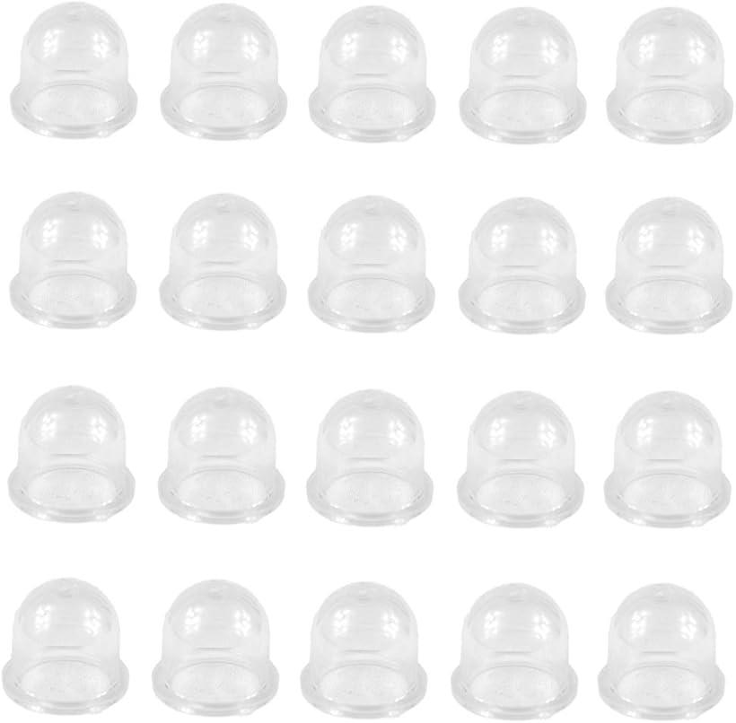 Rakuten - プライマリーポンプ オイルカップ 草刈機 刈払機 20個 18mm キャブレター チェーンソー 部品 (クリア)