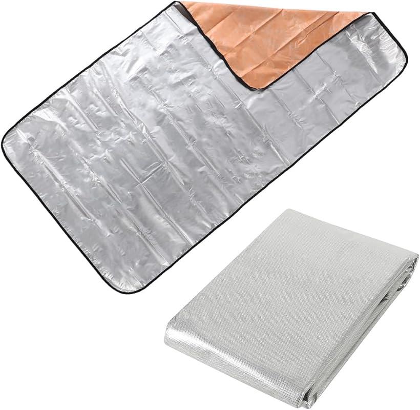 アルミシート 軽量 静音 180センチ 4層構造 保温 温度調節 防災 地震対策 キャンプ 登山