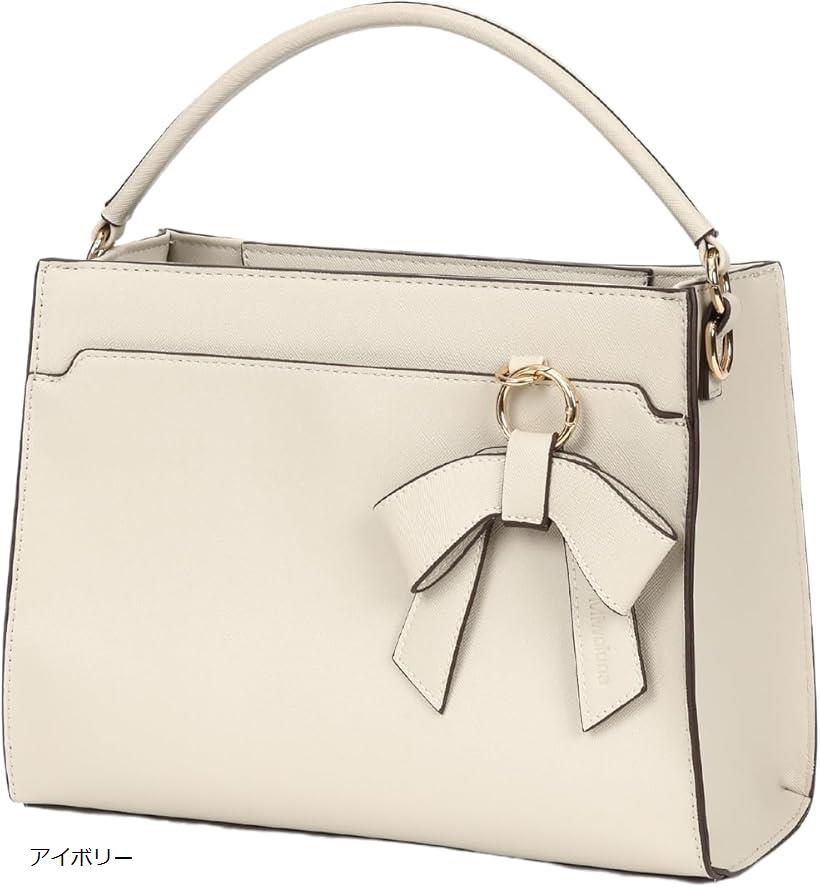 ハンドバッグ レディース ショルダーバッグ 2way 斜めがけ オケージョンバッグ セレモニーバッグ ワンハンドル グレージュ ブラック ネイビー アイボリー