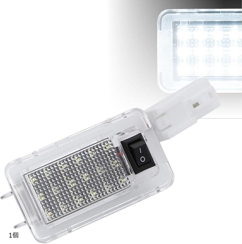 互換品LEDラゲッジランプ トヨタ レクサス スズキ用 純白スイッチ付き 1個