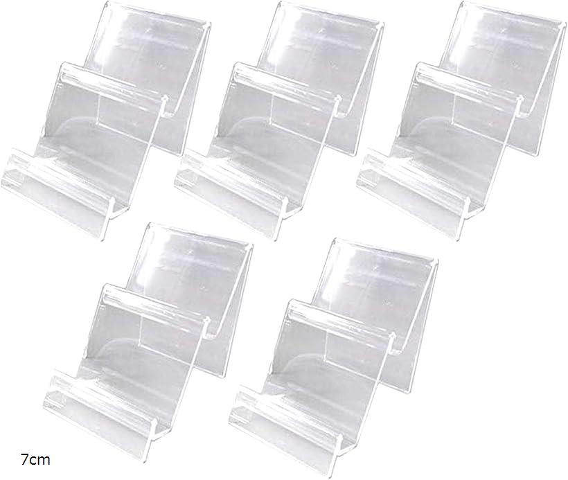 什器 財布 ディスプレイラックプラスチック 携帯電話 マスクディスプレイ 名刺 7cm