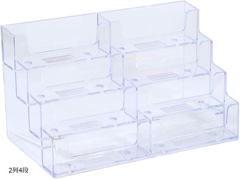 名刺スタンド 名刺立て カード立て ホルダー ケース ディスプレイ オフィス 受付 アクリル 収納 展示 ..