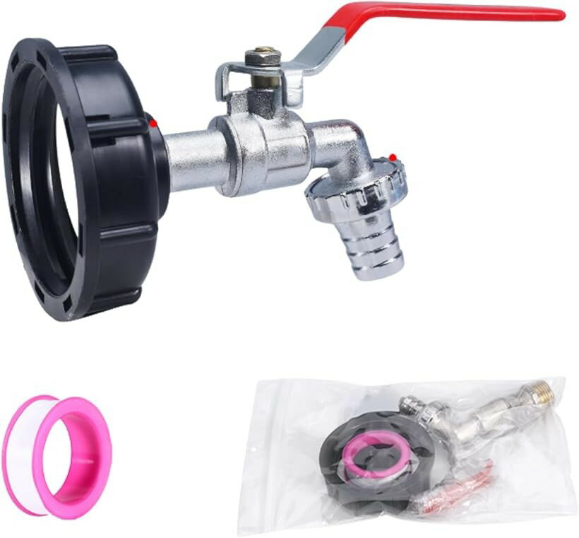 タンクアダプター ホース ジョイント 交換バルブ 接続 1/2インチ