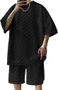 アスペルシオ オシャレ セットアップ 上下 半袖 ハーフパンツ b系 ジャージ カジュアルウェア メンズ トレーニング tシャツ 快適 スポーツ リゾート ミリ...