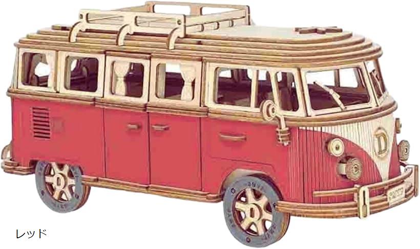 【楽天ランキング1位入賞】木製プラモデル 立体パズル 車 木の車 知育 3D ウッドパズル 大人 子供 大人..