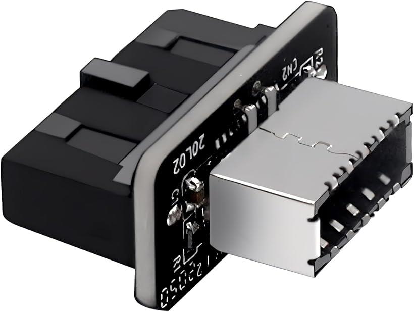 互換品USB3.0 19pin Type-E 変換アダプター マザーボード PCケース