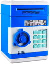 貯金箱 金庫 ダイヤルロック式 ATM 鍵付き おもしろ お札 紙幣 硬貨