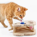 猫 おもちゃ もぐらたたき 知育玩具 一人遊び ねずみ 木製