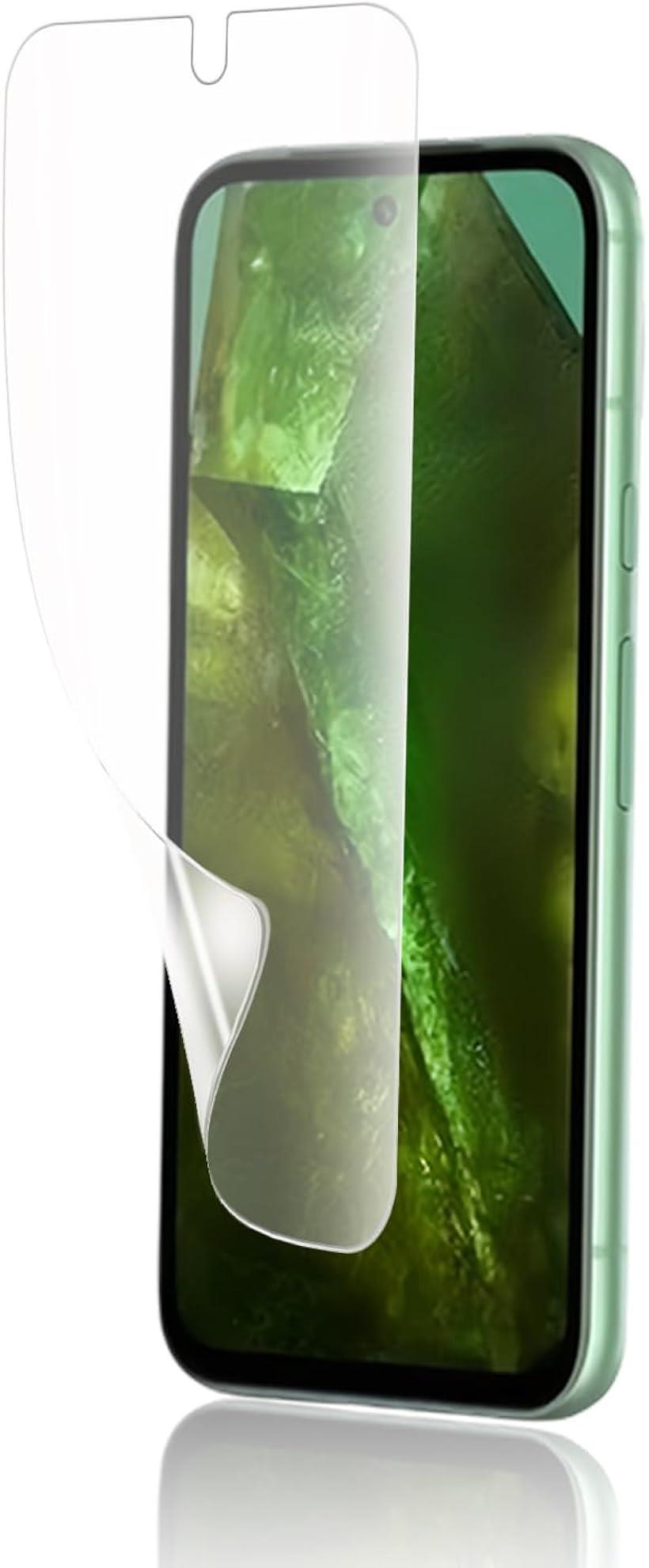 Rakuten - アンチグレア 1枚セットGoogle Pixel 8A用 フィルム 専用 非ガラス 指紋認証対応TPU全面保護/キズ自動修復/繊細なタッチ/気泡ゼロ/超薄型0.15mm ピクセル8A 保護フィルム