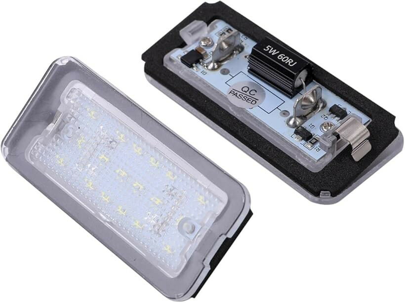 �⵱�� LED �饤���� ���� �ʥ�С��� 2�ĥ��å� �ץ졼�� �饤�� �ե����å� FIAT 500 312�� ���Х�� ABARTH 595 695 ���� �ҳ��� ��������ѡ���