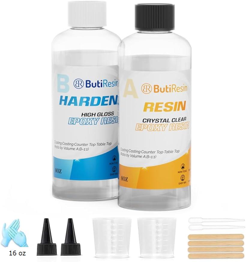 エポキシ樹脂 二液性レジン液 大容量 エポキシレジン 2液性レジン液 ハードタイプ セルフレベリング 各..