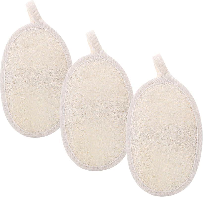 ブラシ 天然ヘチマスポンジ ヘチマバススポンジ へちま 垢すり 角質除去 3枚セット