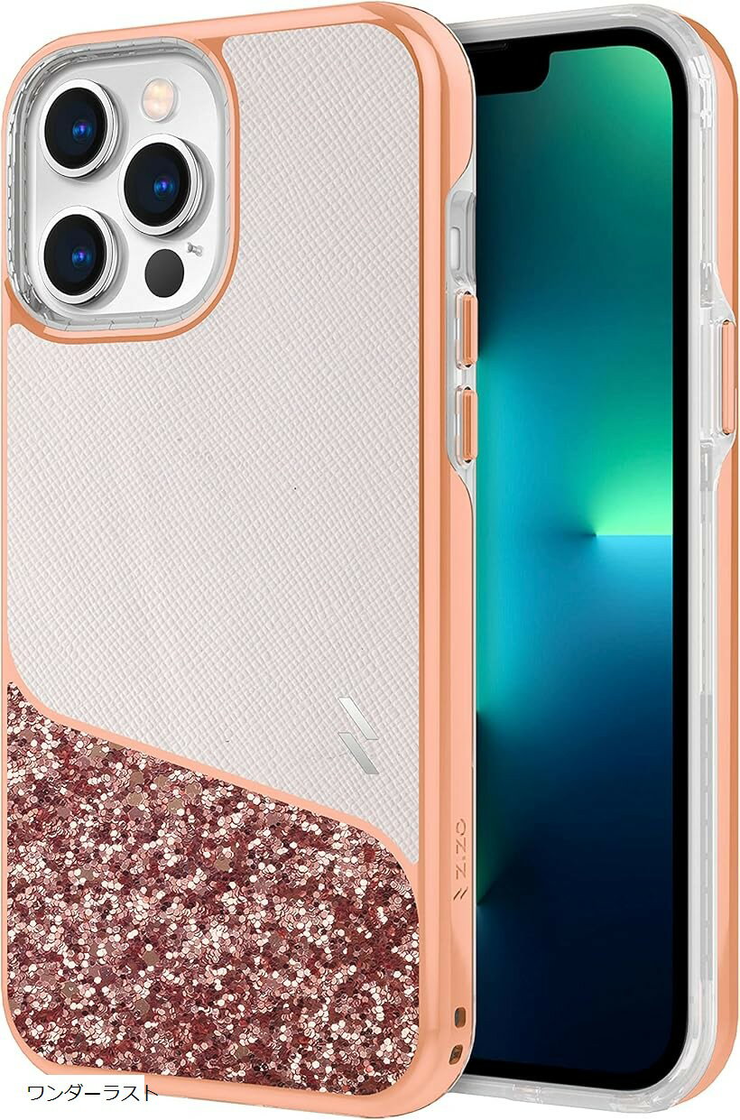 iPhone 13 Pro Max 6.7インチ ケース カバー 耐衝撃 衝撃吸収 米軍MIL規格 スリムデザイン ワイヤレス充電対応 ポリカーボネイト TPU DIVISION シリーズ ワンダーラスト